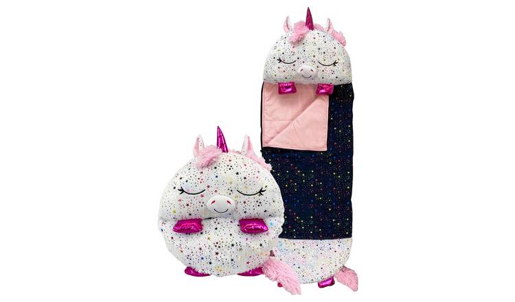 Happy Nappers Shimmer Unicorn Large Sleeping Bag