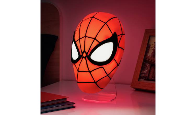 Spiderman Mask V2 LED Novelty Light - Red