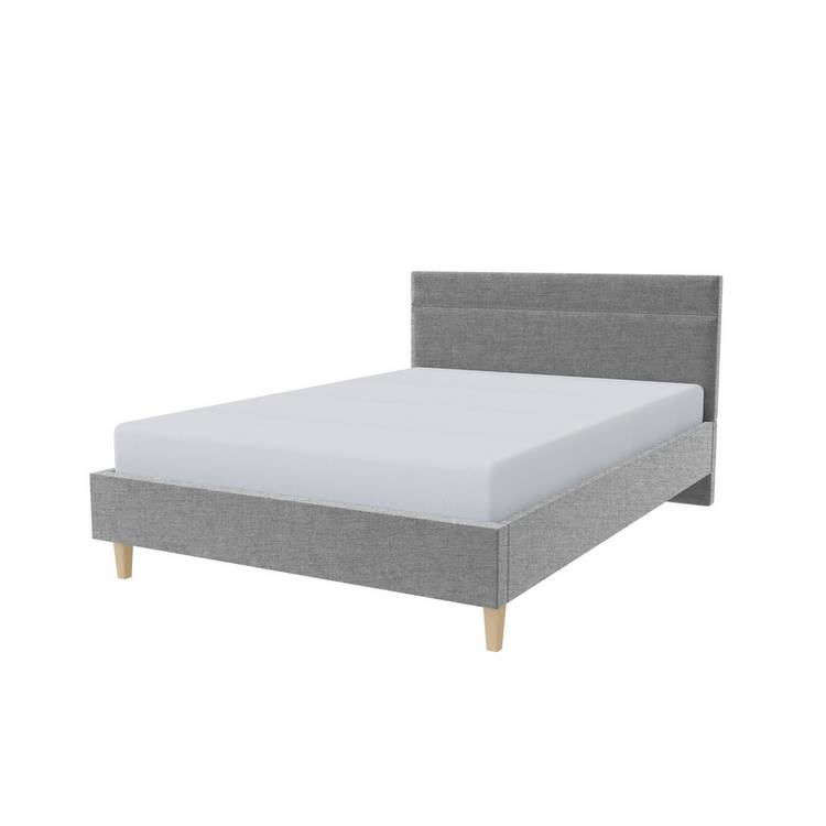Millbrook Beds Double Wooden Bed Frame - Grey 0