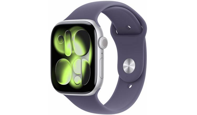 Apple Watch Series 11 GPS 46mm Purple Fog Sport Band - M/L