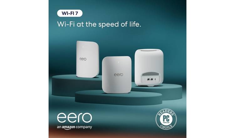 Buy eero Pro 7 Tri-Band Mesh Wi-Fi 7 System - 3 Pack | Wireless