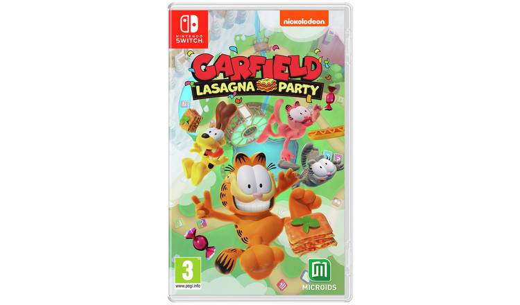Garfield Lasagna Party Nintendo Switch Game