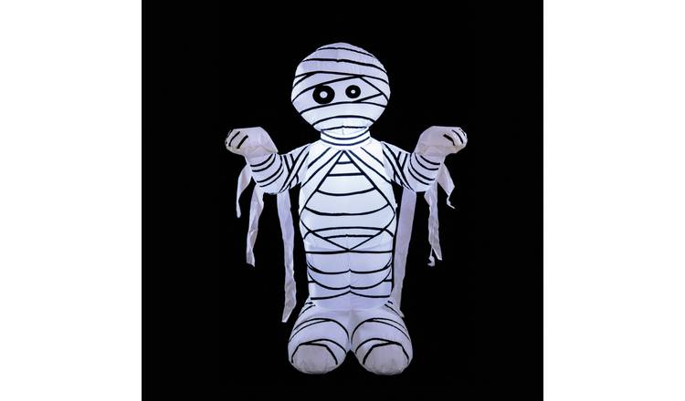 Premier 1.2m Inflatable Mummy Halloween display Lights