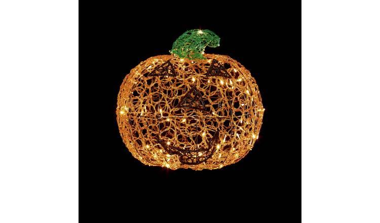 Premier 45cm  3D Soft Acrylic Pumpkin Led Lights