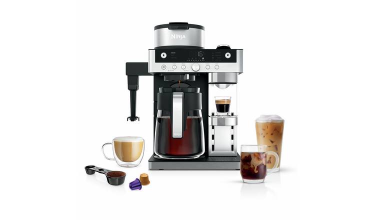 Ninja Prestige DualBrew CFN802UK Filter & Pod Coffee Machine