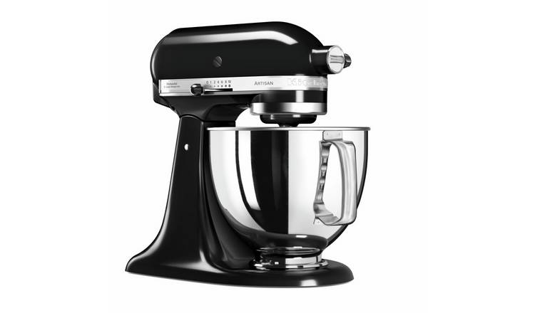 KitchenAid 5KSM125BOB Artisan 4.8L Stand Mixer - Black