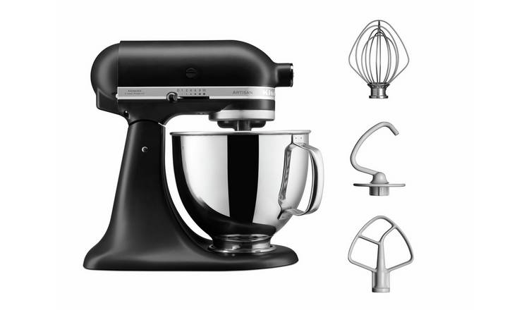 KitchenAid 5KSM125BBM Artisan 4.8L Stand Mixer – Black
