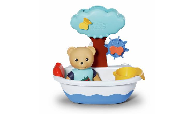 BABY Born Splish Splash Tub And Swimming Teddy Bath Toy