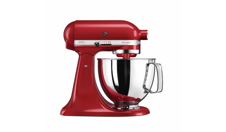 KitchenAid 5KSM125BER Artisan 4.8L Tilt-Head Stand Mixer-Red
