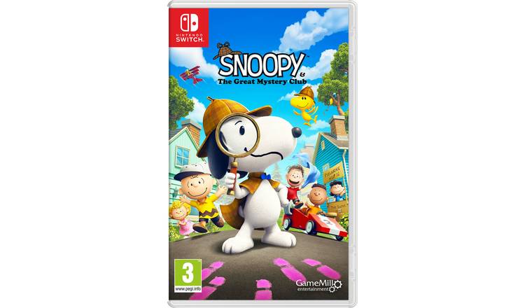 Snoopy & The Great Mystery Club Switch Game Pre-Order