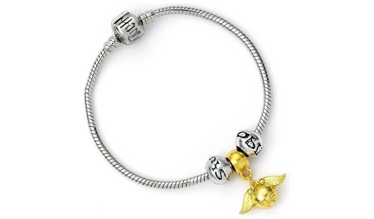 Harry Potter Golden Snitch Charm Bracelet