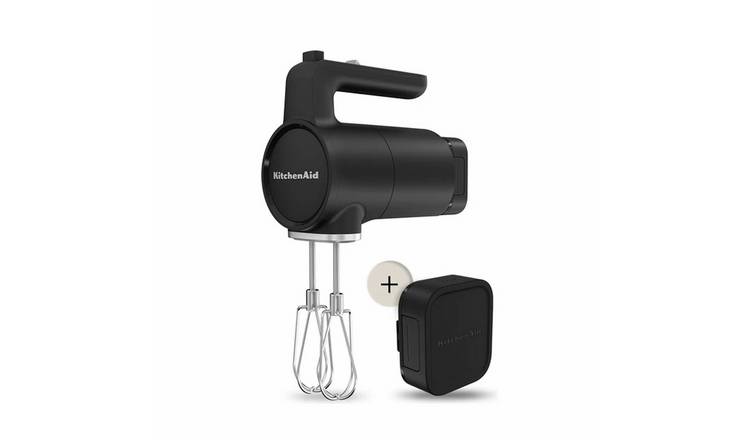 KitchenAid 5KHMR762BM Go Cordless Hand Mixer With Battery