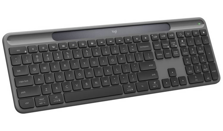 Logitech Signature Slim Solar+ Wireless Keyboard - Graphite