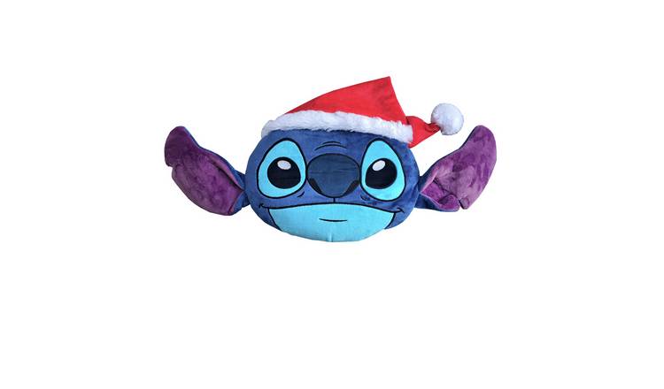 Disney Stitch Christmas Shaped Cushion - 25x30cm