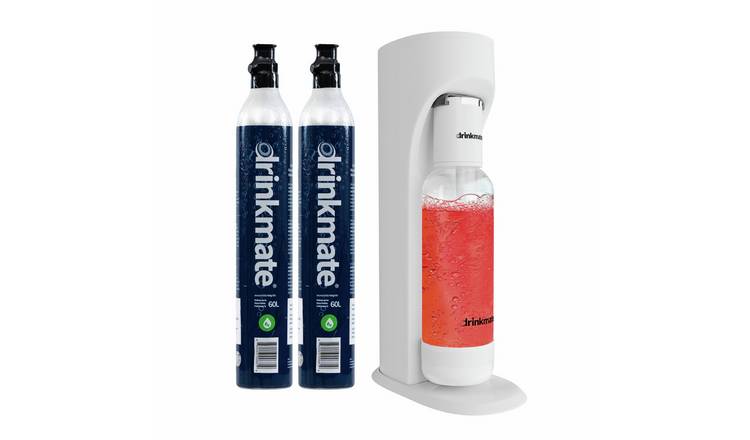 Drinkmate OmniFizz Carbonated Drinks Maker - White