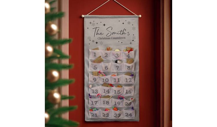 Personalised Message Family Advent Calendar
