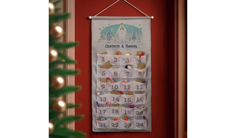 Personalised Message The Snowman Advent Calendar