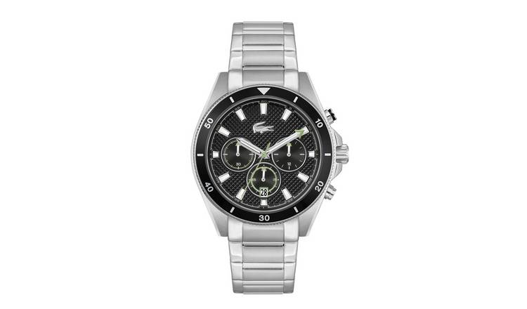 Lacoste Men's Silver Stainless Steel Bracelet Watch 