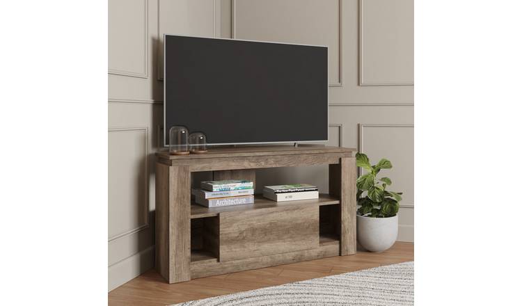 GFW Canyon Corner TV Unit - Oak