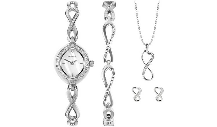 Sekonda Ladies White Dial Alloy Bracelet Watch