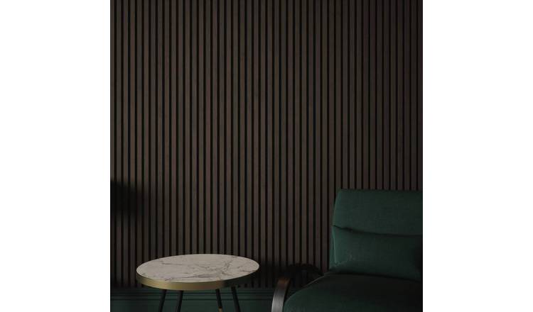 Kraus Acoustic Wood Veneer Dark Oak Wall Panel - 2.4m