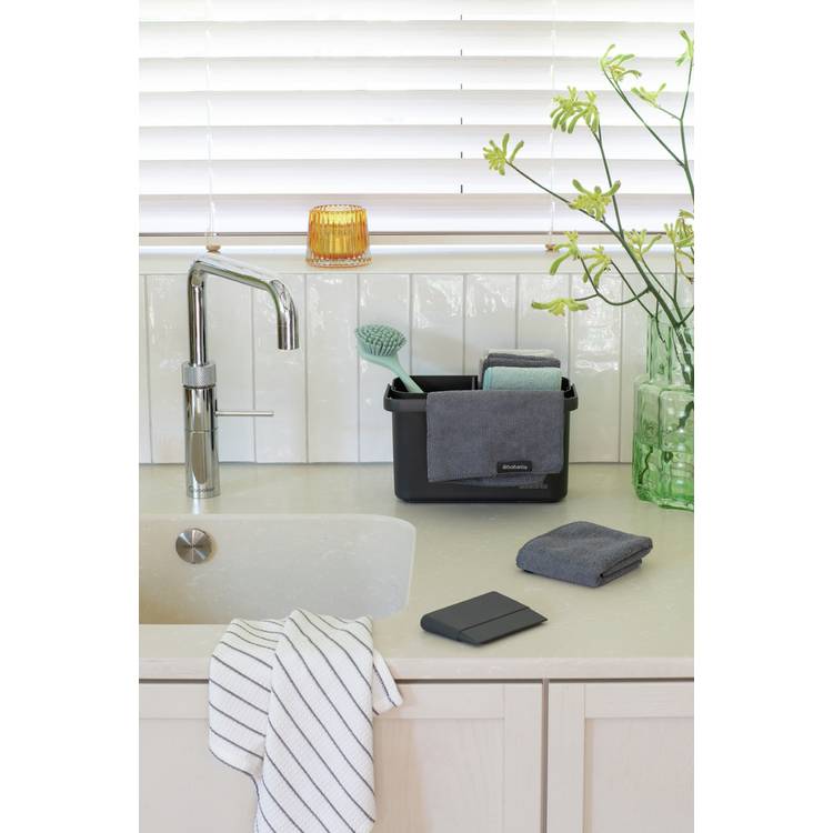 Brabantia SinkSide Cleaning Caddy Set - Dark Grey 0