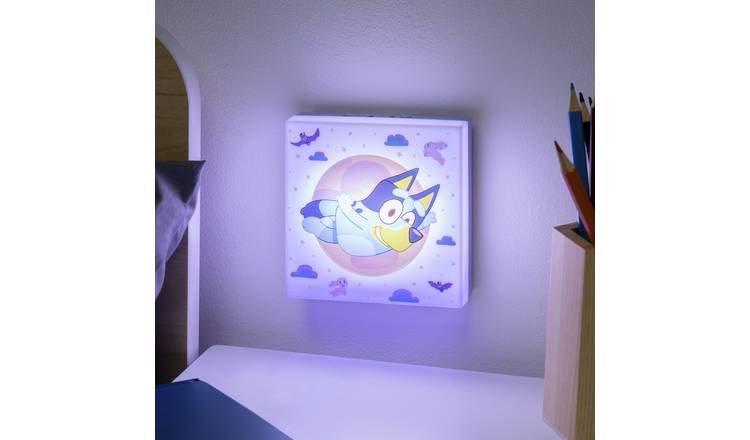Bluey LED Night Light - Lilac