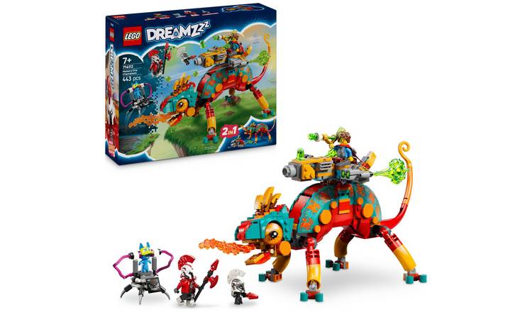 LEGO DREAMZzz 2in1 Mateo's Fire Chameleon Creative Toy 71492