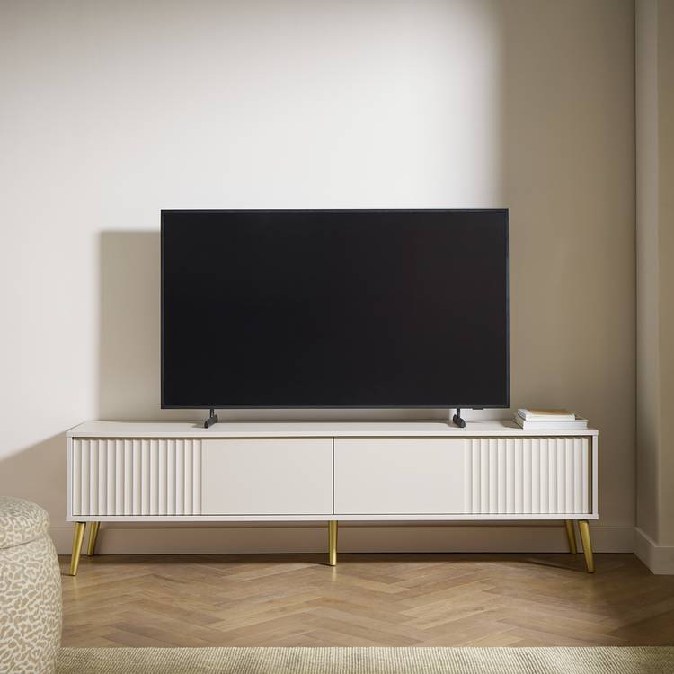 Habitat Fargo 2 Door TV unit - Natural 0