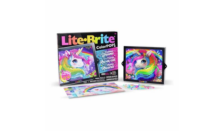 Lite Brite Colorpop Rainbow Activity Toys 