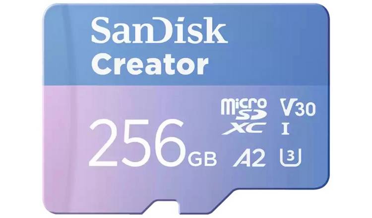 SanDisk Creator 190MBs microSD UHS-I Memory Card - 256GB