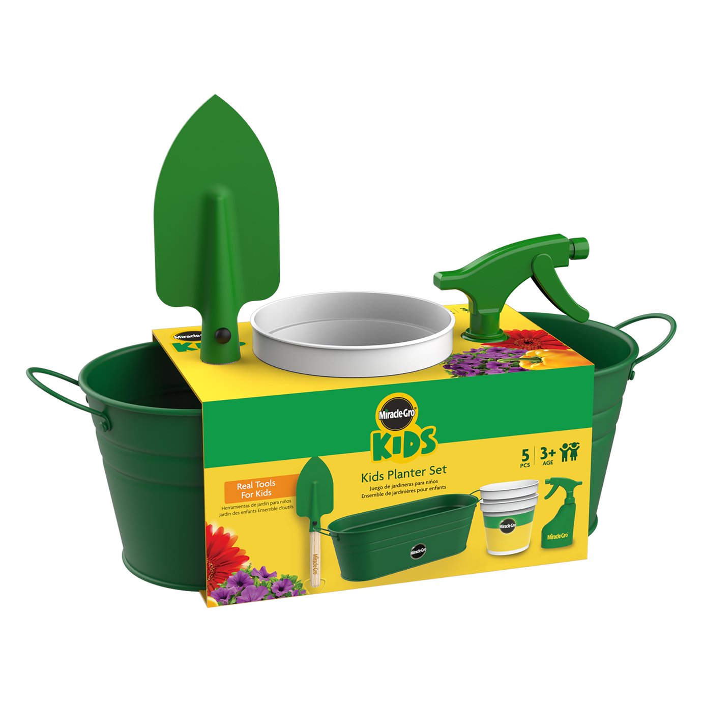 large plant pot outdoor Tall Garden Pot main image 1