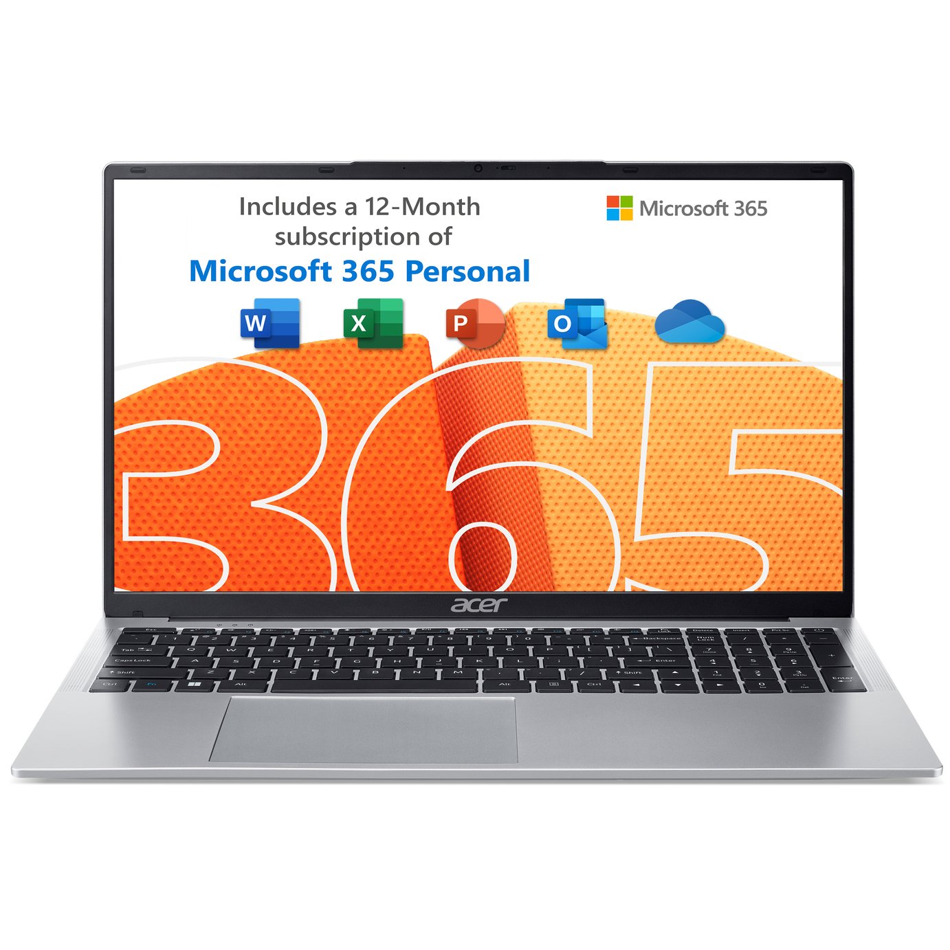 Acer Aspire Lite 17.3in N150 4GB 128GB Laptop - Silver