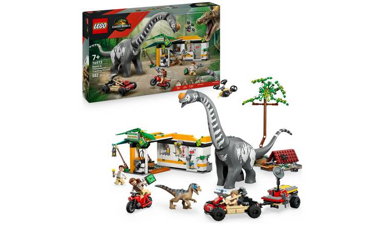 LEGO Jurassic World Raptor & Titanosaurus Mission 76973