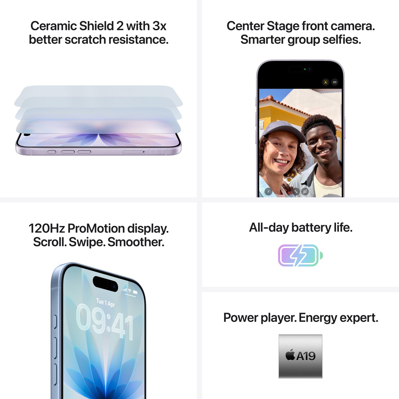 Buy SIM Free iPhone 17 5G 512GB AI Mobile Phone - Mist Blue | SIM