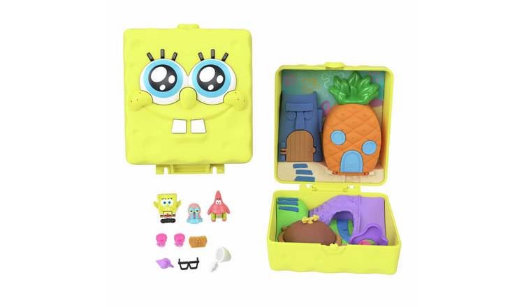 Polly Pocket Micro SpongeBob Compact Dolls Playset