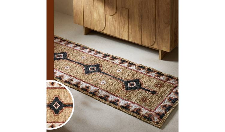 Habitat Sumak Natural Jute Flatweave Runner - 66x200cm