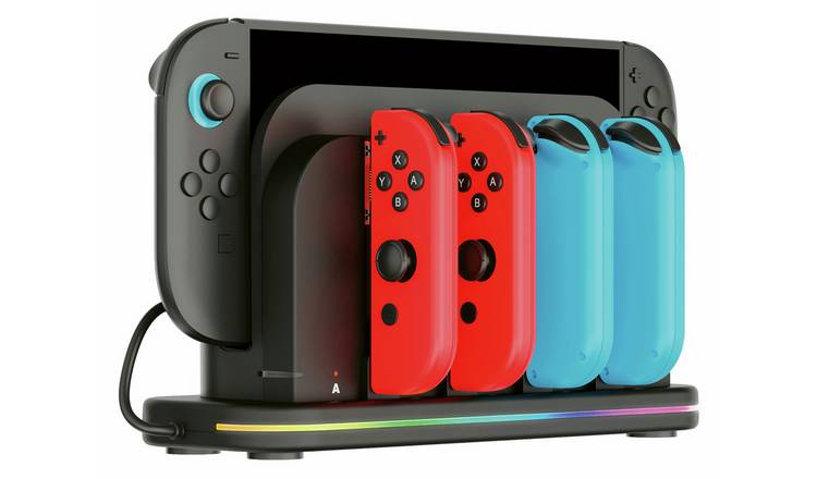 Nacon Multicharge Dock Station RGB For Nintendo Switch 1 & 2
