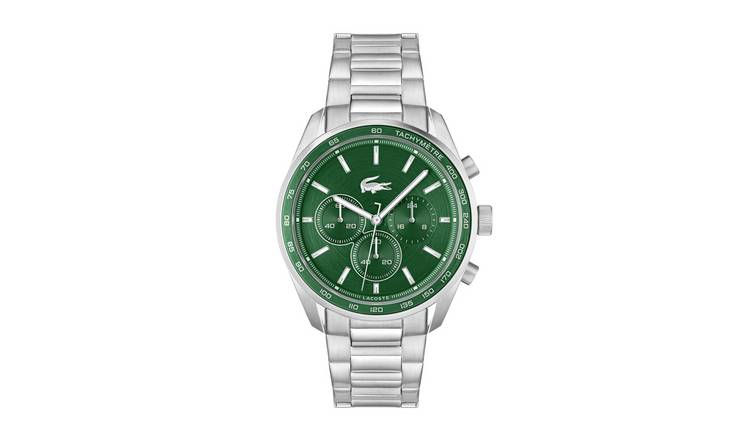 Lacoste Men's Silver Stainless Steel Bracelet Watch