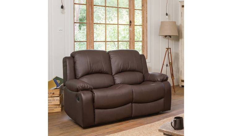 Artemis Home Glendale 2 Seat Manual Recliner Sofa - Brown