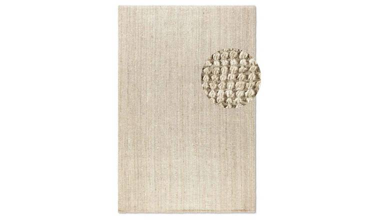 Hanse Home Cream Jaipur Natural Fibre Flatweave Rug - 190 x 280cm
