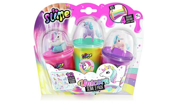 So Slime Collectable Unicorn-Pack of 3