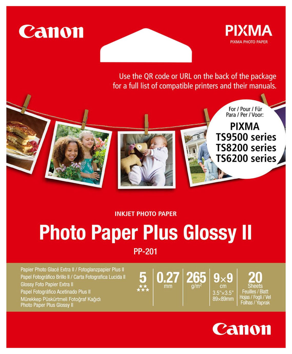 Canon 3.5 x 3.5in Photo Paper Pack Review