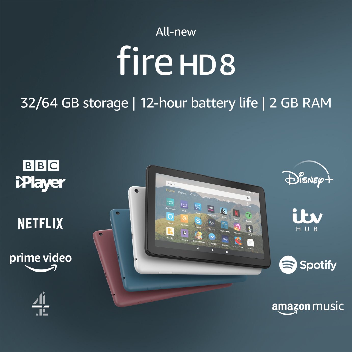 Amazon Fire HD 8 Inch 32GB Tablet Review