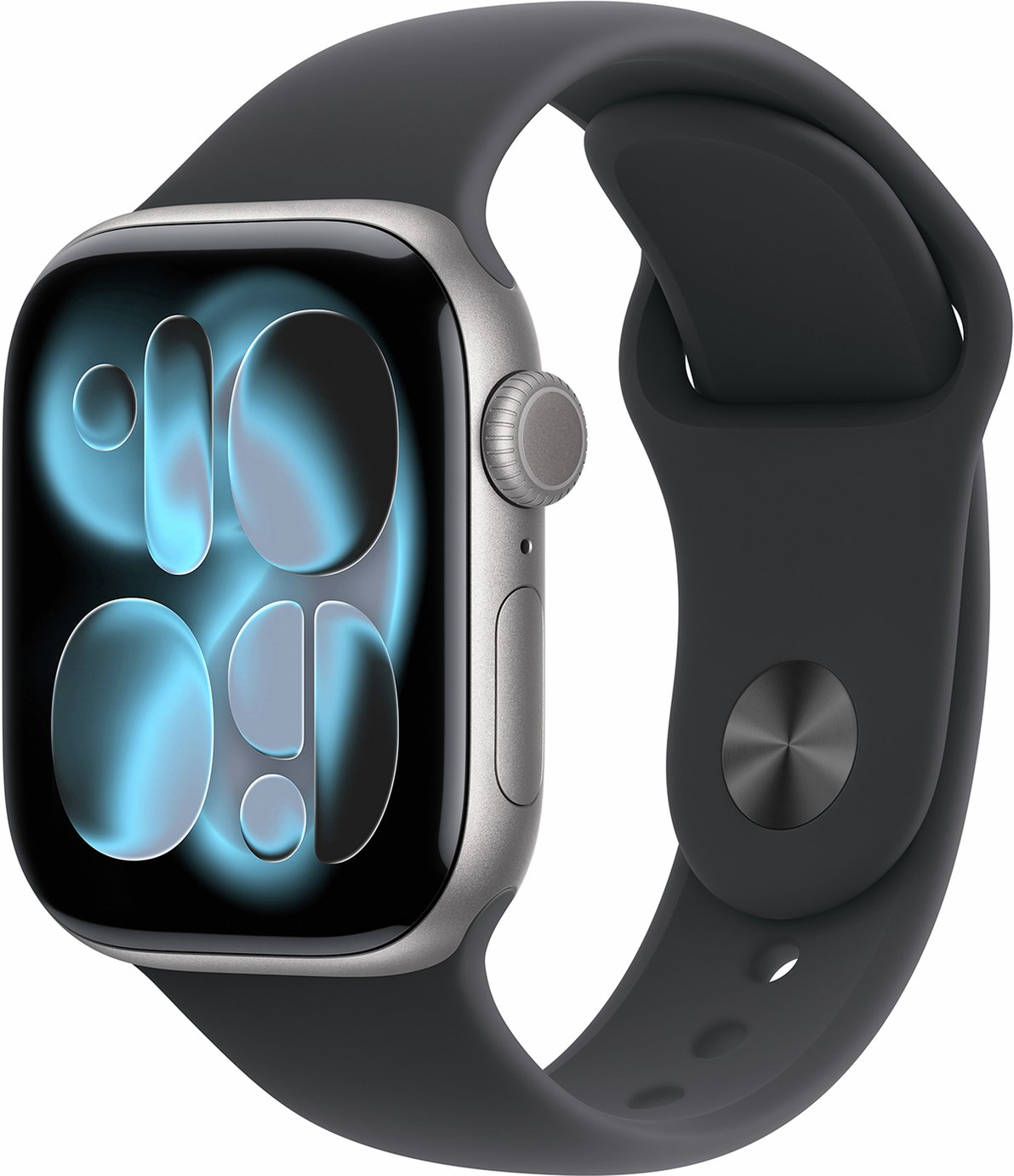 Apple Watch Series 11 GPS 42mm Black Sport Band - S/M