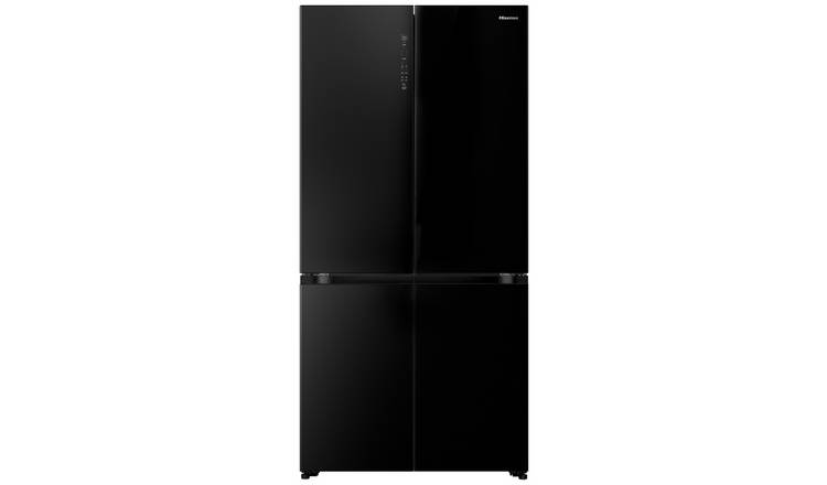 Hisense RQ768N4GBE Integrated American Fridge Freezer -Black