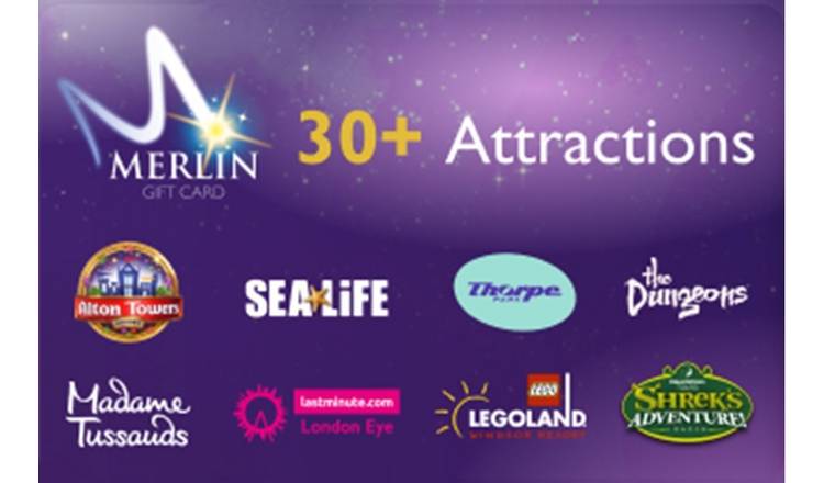 Merlin 50 GBP Gift Card