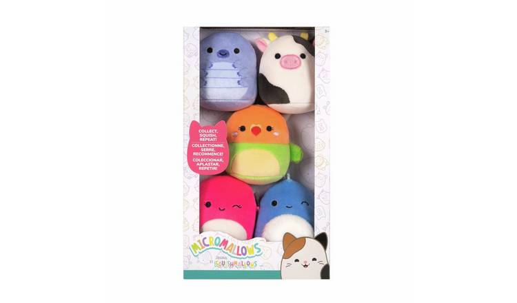 Micromallows 2.5-Inch Soft Toy - Pack of 5 