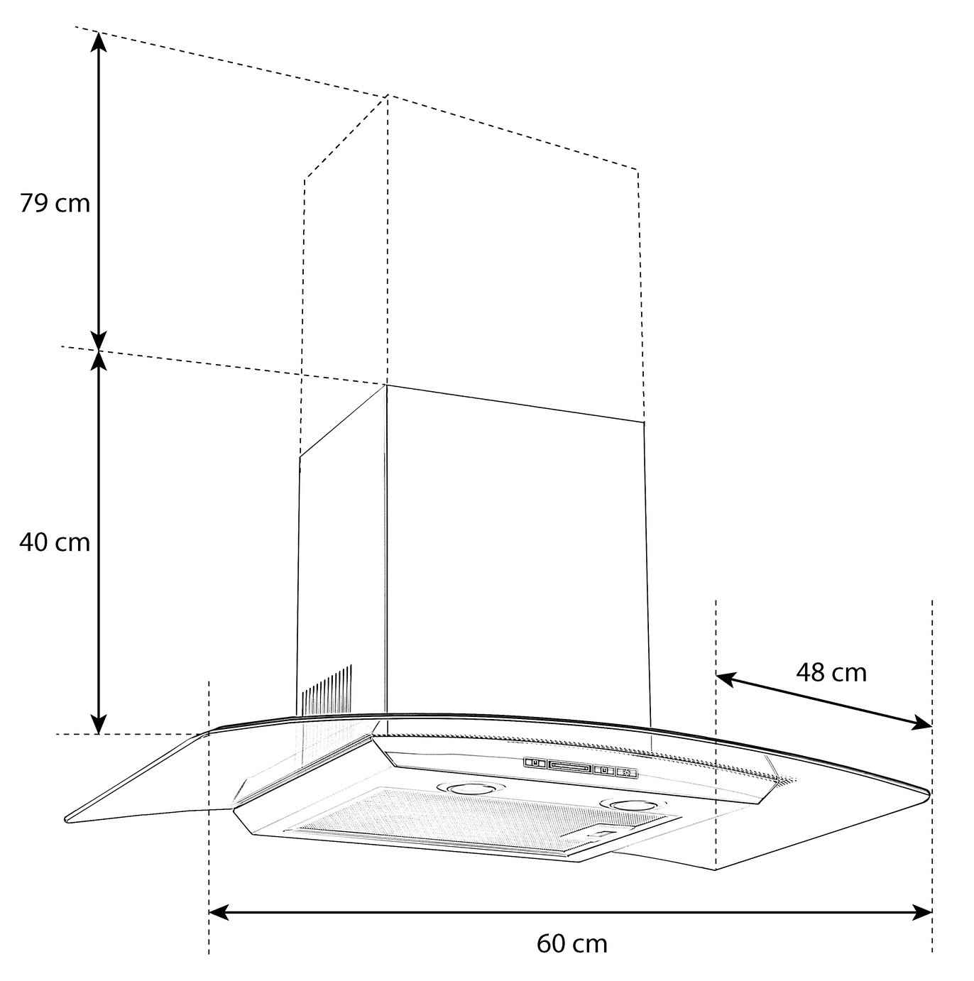 New World BOWFELL60SS 60cm Cooker Hood Review