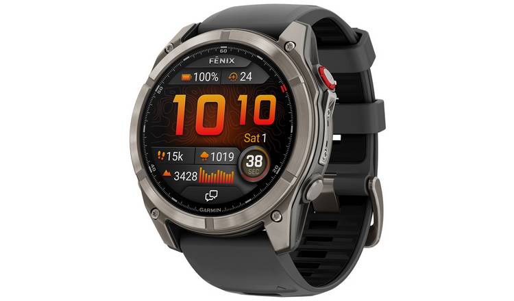 Garmin Fenix 8 Pro 51mm Sports Smart Watch - Graphite/Black